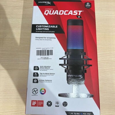 【静岡東瀬名店】中古  HyperX QuadCast S USBコンデンサーゲーミングマイク 3400008035 