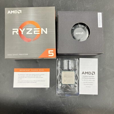 【大須店】中古  AMD Ryzen 5 5600X (AM4/3.7/35M/C6/T12/65W) 143916 