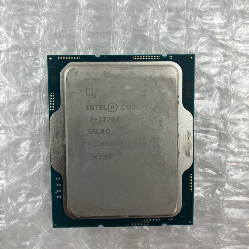 中古 INTEL Core i7 12700 (1700/2.1G/25M/C12/T20) 148610 （372890