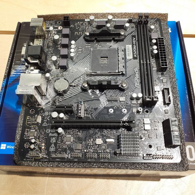 【鹿児島店】中古  ASRock A520M-HDV (A520 AM4 mATX DDR4) 143667 