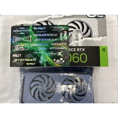 【仙台店】中古  Palit NE75060U19P1-GB2063M (RTX5060 WHITE OC) 188978 