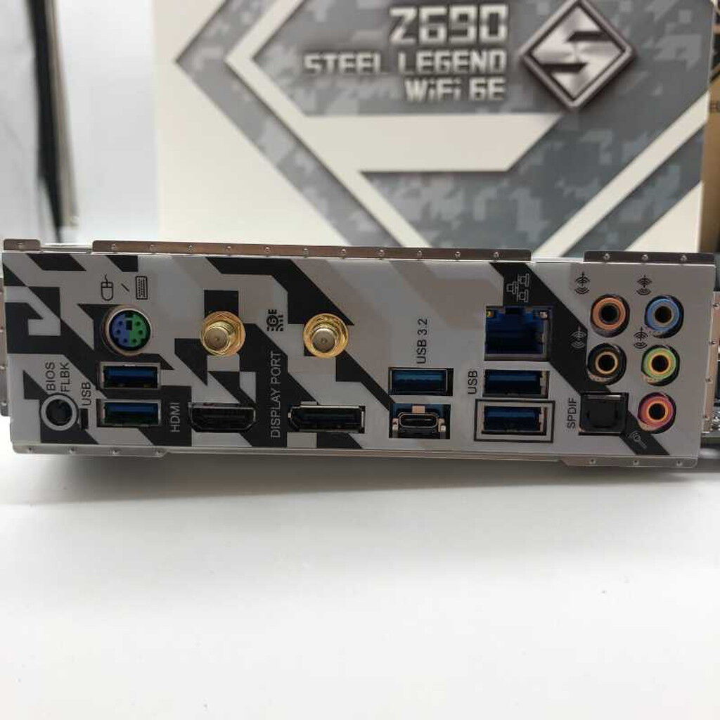 中古 ASRock Z690 Steel Legend (Z690 1700 ATX DDR4) 148230 （377971