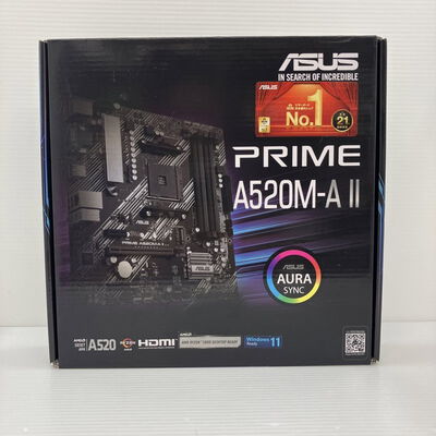 【秋葉原本店】中古  ASUS PRIME A520M-A (A520 AM4 mATX DDR4) 143659 