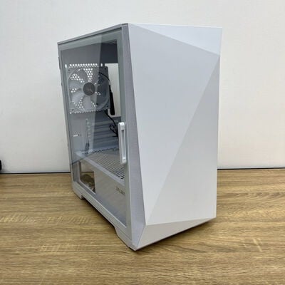 【津ラッツ店】中古  ZALMAN Z1 Iceberg White(mATX ｶﾞﾗｽ ) 4990001465 