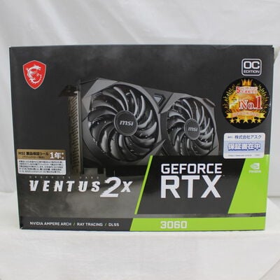 【通販センター】中古  MSI GeForce RTX 3060 VENTUS 2X 12G OC (RTX3060 12GB) 144777 