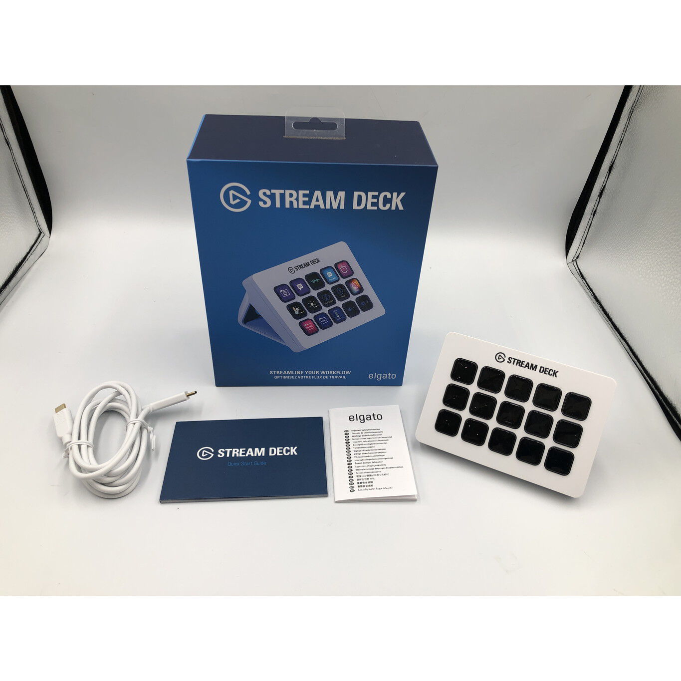 中古 Elgato STREAM DECK MK.2 10GBA9911-JP(ホワイト) 4680003652