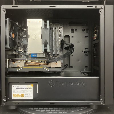 【新潟店】中古  自作PC(Ryzen5 3600/16GB/SSD500GB/RX5600XT/-/Win10H) 3290006343 