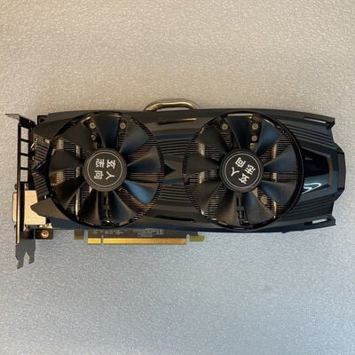 【京都店】中古  玄人志向 GF-GTX1060-6GB/OC/DF(GTX1060 6G GDR5) 132003 