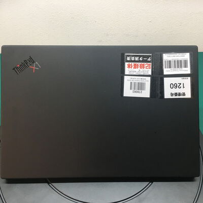 【佐賀南部バイパス店】中古  Lenovo Thinkpad X1 Carbon　GEN8(i7-10610U/16GB/SSD128GB/W11P) 5250001557 