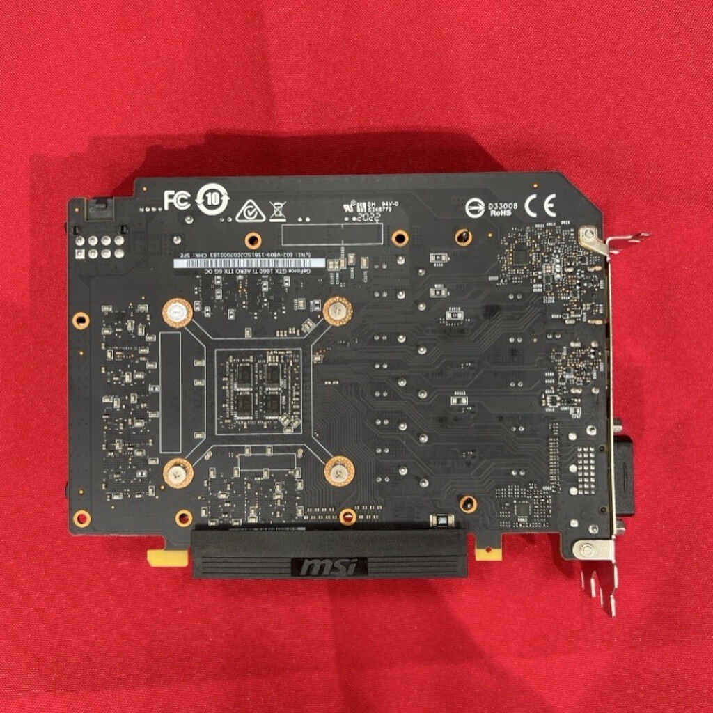 (動作確認済) GeForce GTX 1660 TI AERO ITX 6G MSI GTX 1660 Ti AERO ITX 6G OC 日本正規品