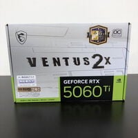 中古  MSI　RTX5060 Ti 8G VENTUS 2X OC WHITE PLUS 5110001778 