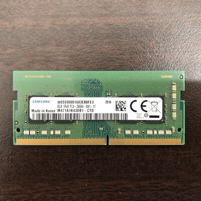 【福山ココローズ店】中古  Samsung M471A1K43DB1-CTD(SODIMM DDR4 21300 8GB) 147988 