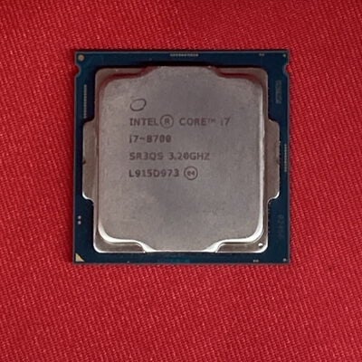 【千葉店】中古  INTEL Core i7 8700 (1151/3.20GHz/12M/C6/T12) 136198 