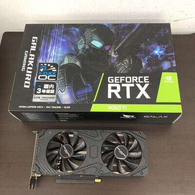 【長野稲里店】中古  玄人志向 GG-RTX3060Ti-E8GB/DF (RTX3060Ti 8GB) 144194 