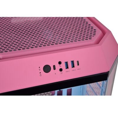 Thermaltake  The Tower 300 Bubble Pink CA-1Y4-00SAWN-00 (MicroATX ガラス バブルピンク) 