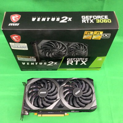 【川崎店】中古  MSI GeForce RTX 3060 VENTUS 2X 12G OC (RTX3060 12GB) 144777 