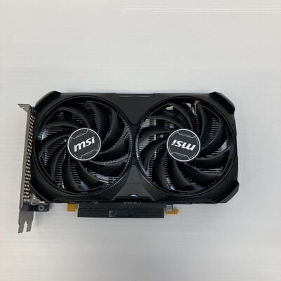 【徳島住吉店】中古  MSI GeForce RTX 4060 VENTUS 2X BLACK 8G OC (RTX4060 8GB) 158792 