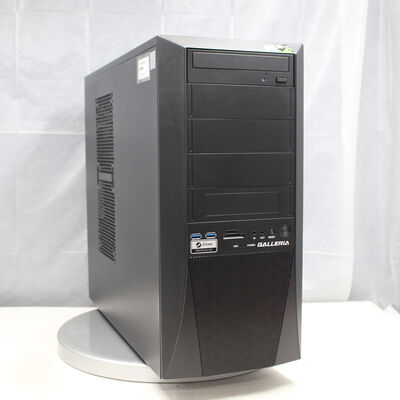 中古  THIRDWAVE GALLERIA KT(Intel Core i7 9700/16GB/SSD256GB/DVDマルチ/NVIDIA GeForce GTX 1660 SUPER 6GB/W11H64 MAR) 176982 