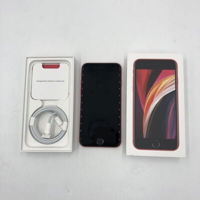 【福井日之出店】中古  Apple iPhoneSE 4.7インチ (第2世代/2020) 64GB (PRODUCT)RED 国内版SIMロックフリー MHGR3J/A 新パッケージ版 146156 