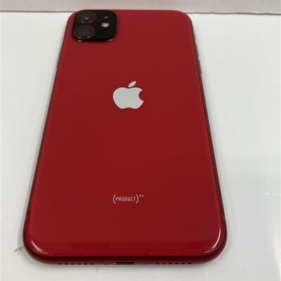 【前橋ｲﾝﾀｰｱｶﾏﾙ店】中古  【SIMロック解除済み】【SoftBank】 Apple iPhone11 128GB (PRODUCT)RED MWM32J/A 155417 