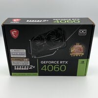 中古  MSI GeForce RTX 4060 VENTUS 2X BLACK 8G OC (RTX4060 8GB) 158792 