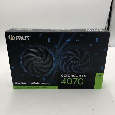 【盛岡都南店】中古  Palit NE64070019K9-1048D(RTX4070 Dual GDR6) 192384 