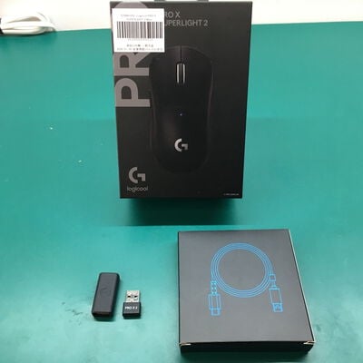 【佐賀南部バイパス店】中古  Logicool PRO X SUPERLIGHT 2 Wireless Gaming Mouse G-PPD-004WL-BK (ブラック) 5250001052 