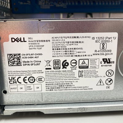 【熊本浜線店】中古  Dell Pro Slim QCS1250(Ultra 5 235/16GB/SSD512GB/WiFi/W11P) 5370000951 