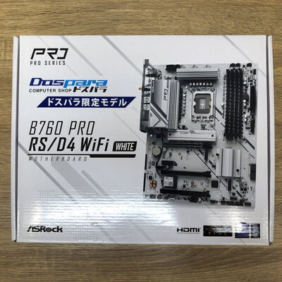 【津ラッツ店】中古  ASRock B760 Pro RS/D4 WiFi White (B760 1700 ATX DDR4) 4990001414 