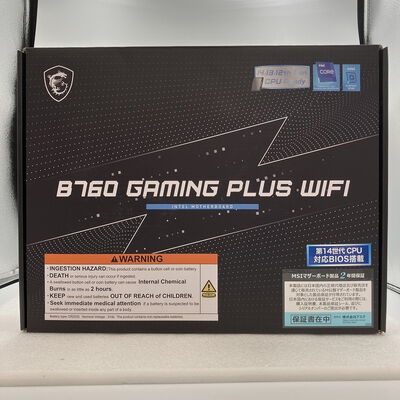 【新潟店】中古  MSI B760 GAMING PLUS WIFI (B760 1700 ATX DDR5) 3290007064 