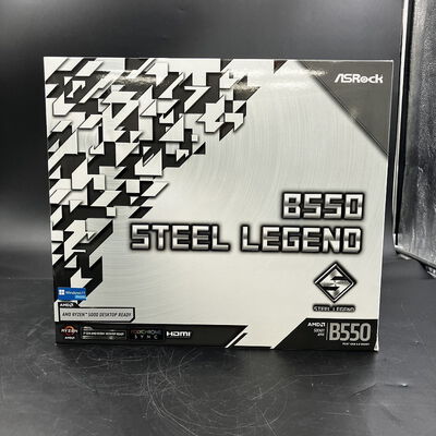 【大須店】中古  ASRock B550 Steel Legend (B550 AM4 ATX DDR4) 142936 