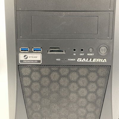 【堺七道店】中古  GALLERIA XF(i7 9700K/16GB/SSD512GB/HDD2TB/RTX2070 SUPER/W11H) 4660001605 