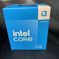 中古  INTEL Core i3 14100 (1700/3.5G/12M/C4/T8) 162955 