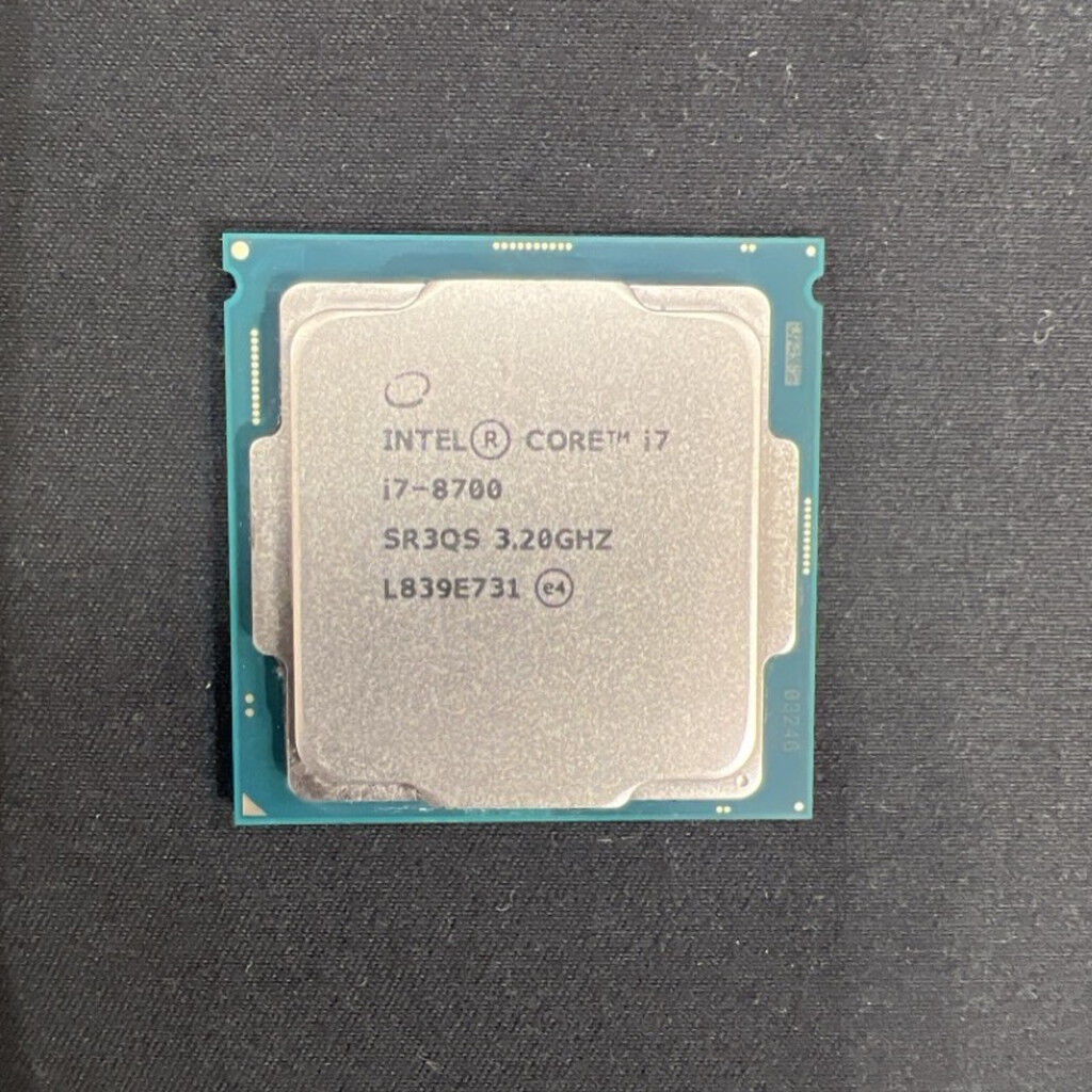 中古 INTEL Core i7 8700 (1151/3.20GHz/12M/C6/T12) 136198 （373147