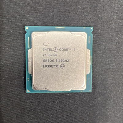 【静岡東瀬名店】中古  INTEL Core i7 8700 (1151/3.20GHz/12M/C6/T12) 136198 