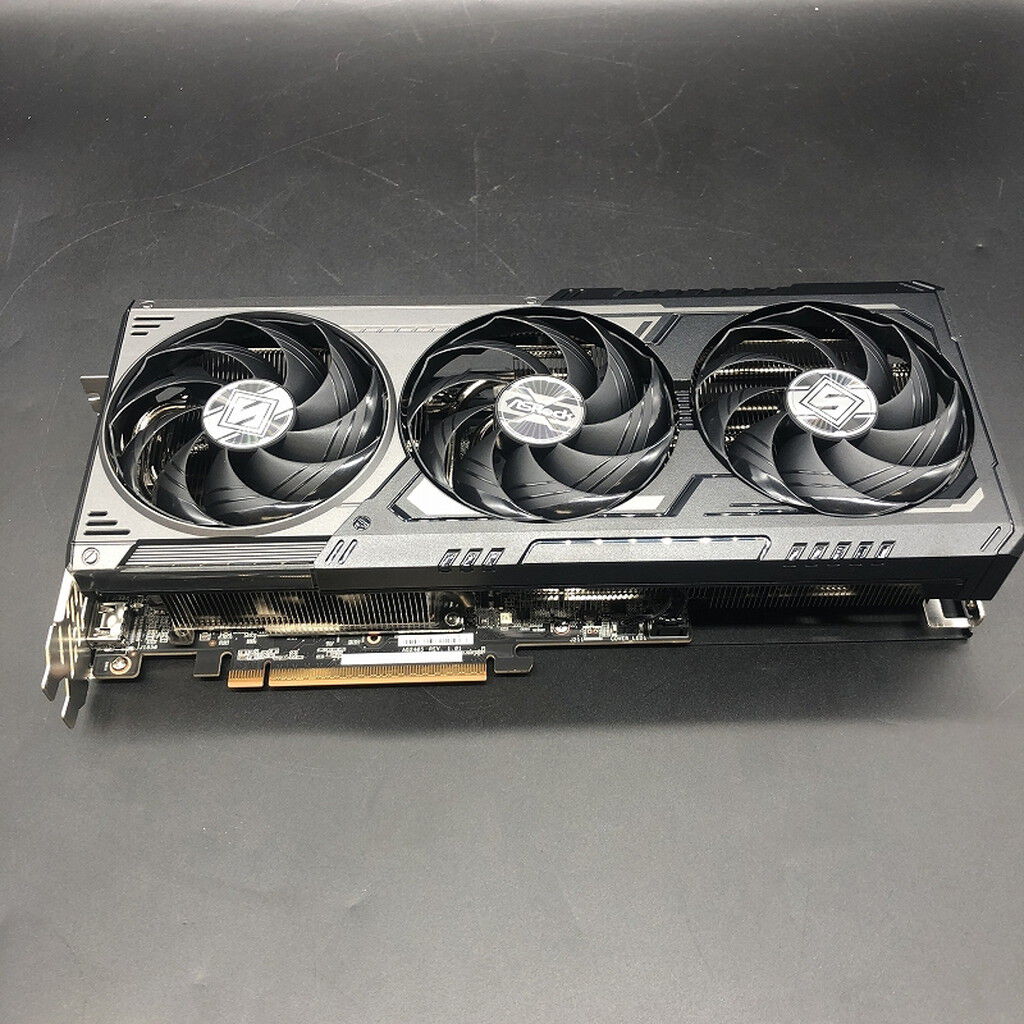 中古 ASRock RX9070XT SLD 16G Steel Legend Dark 16GB (RX9070XT 16G