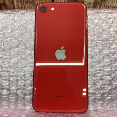【富士青葉店】中古  Apple iPhoneSE 4.7インチ (第2世代/2020) 64GB (PRODUCT)RED 国内版SIMロックフリー MX9U2J/A 142457 