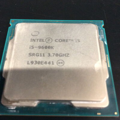 【座間相武台】中古  INTEL Core i5-9600K (1151/3.70GHz/9M/C6/T6) 138480 