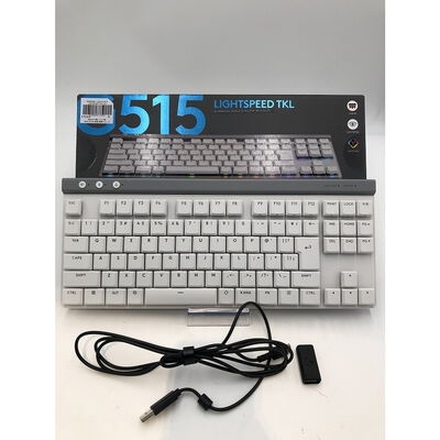 【盛岡都南店】中古  Logicool G515 LIGHTSPEED TKL G515-WL-LN 3480038487 