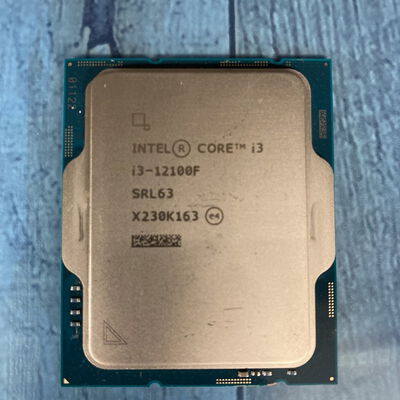 【広島店】中古  INTEL Core i3 12100F  (1700/3.3G/12M/C4/T8) 148617 