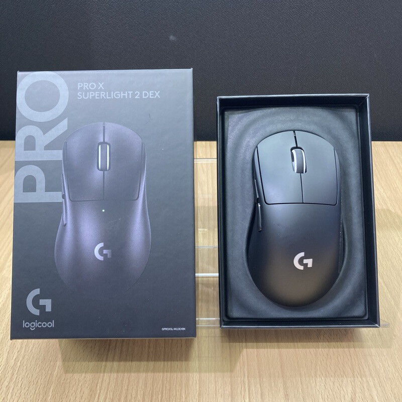 中古 Logicool PRO X SUPERLIGHT 2 DEX GPROXSL-WLDEXBK (ブラック