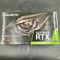 中古  GIGABYTE GV-N206SGAMINGOC WHITE-8GD（RTX2060SUPER 8GB） 3330003238 