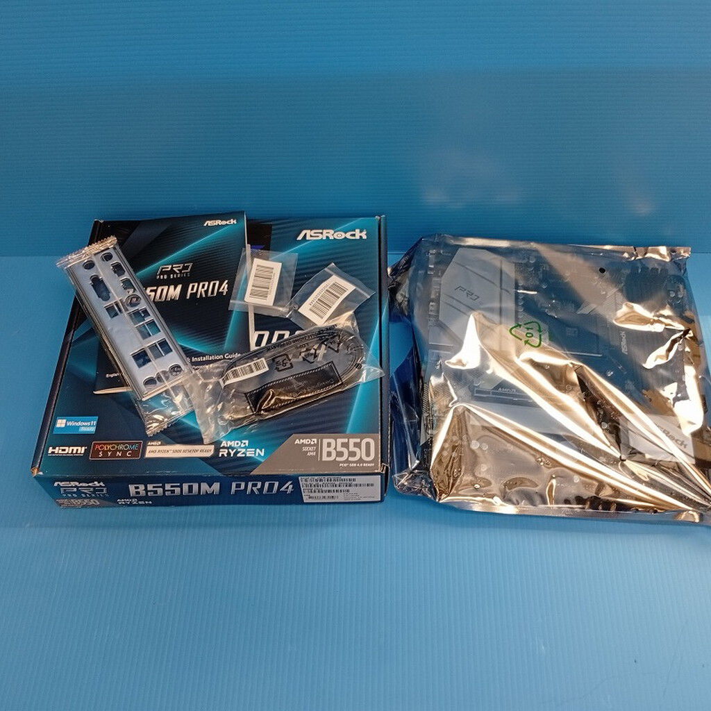 中古 ASRock B550M Pro4 (B550 AM4 mATX DDR4) 142938 （332717