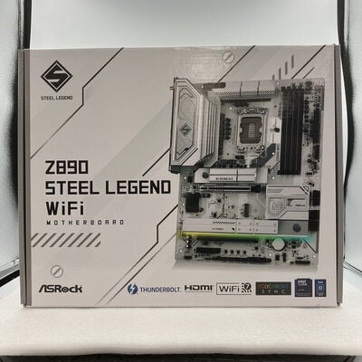 【新潟店】中古  ASRock Z890 Steel Legend WiFi(Z890 1851 ATX DDR5 172165 