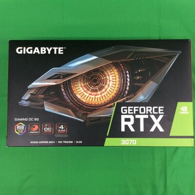 【川崎店】中古  GIGABYTE GV-N3070GAMING OC-8GD (RTX3070 8G) 143899 