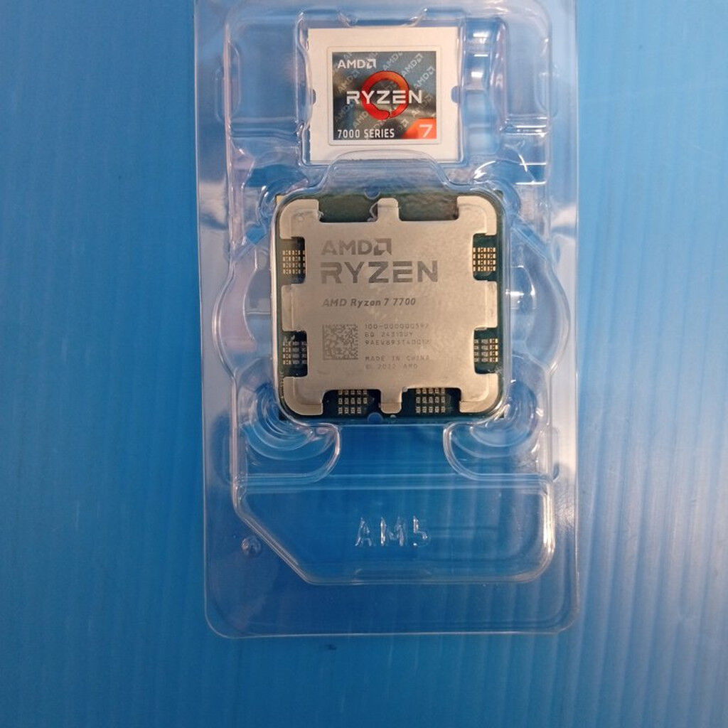中古 AMD Ryzen 7 7700 (AM5/3.8GHz/40M/C8/T16/65W) 3120024057