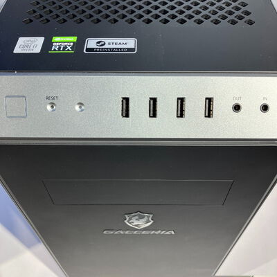 【鹿児島店】中古  GALLERIA ZA7C-R70S(i7 10700K/16GB/SSD512GB/HDD1TB/RTX2070 SUPER/W10H) 171192 