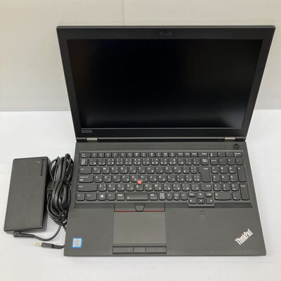 【徳島住吉店】中古  Lenovo ThinkPad P52 20MA-S12700 18/11(Intel Core i7 8750H/16GB/SSD512GB/なし/NVIDIA Quadro P1000 4GB/15.6/1920x1080/Wi-Fi/WEBCAM/W11H64 MAR) 176832 