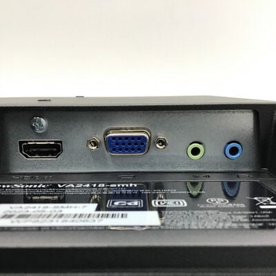 【白山FM松任店】中古  Viewsonic VA2418-SMH-7 (23.8"W 1A1H 5ms IPS) 4950002216 
