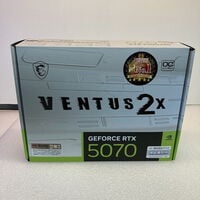 中古  MSI GeForce RTX 5070 12G VENTUS 2X OC WHITE (RTX5070 12GB) 3180006578 